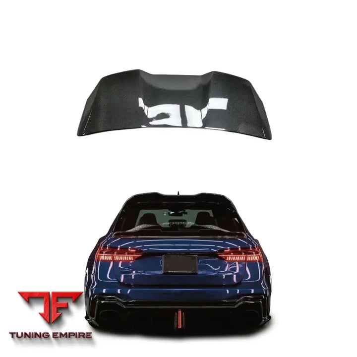 AUDI RS6 C8 CARBON FIBER REAR SPOILER WING