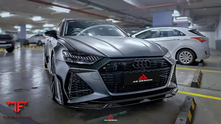 AUDI RS6 C8 & RS7 C8 2020-ON AE FRONT LIP - Front Lip
