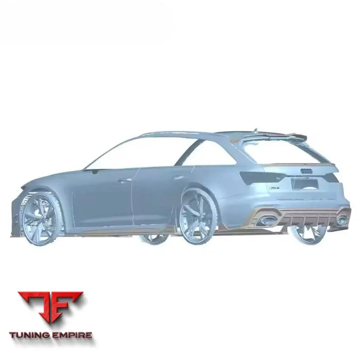 AUDI RS6 DRY CARBON FIBER BODY KIT PARTS