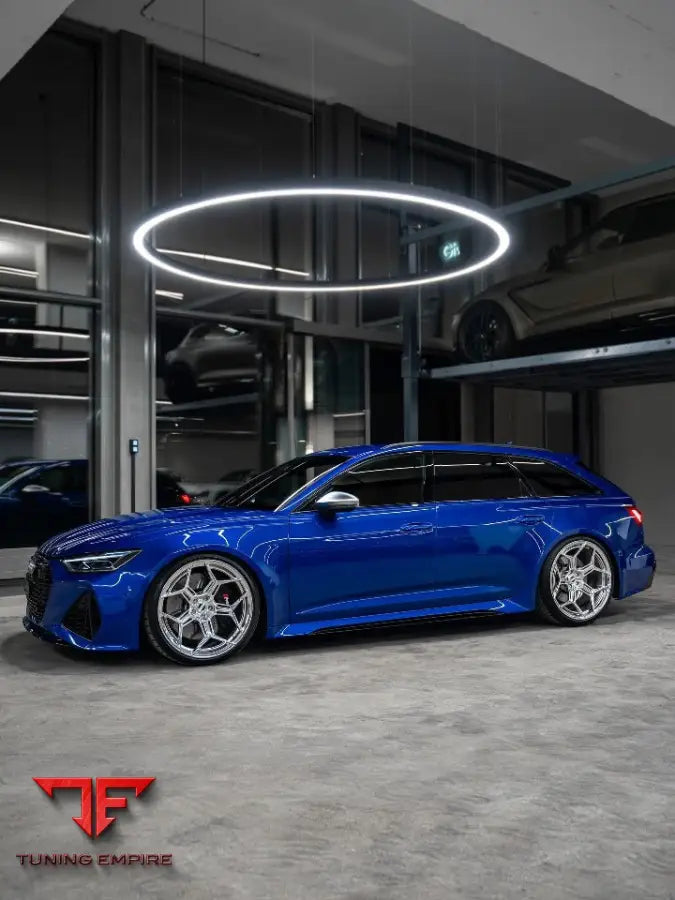 AUDI RS6 POLISHED FORGED WHEEL SET