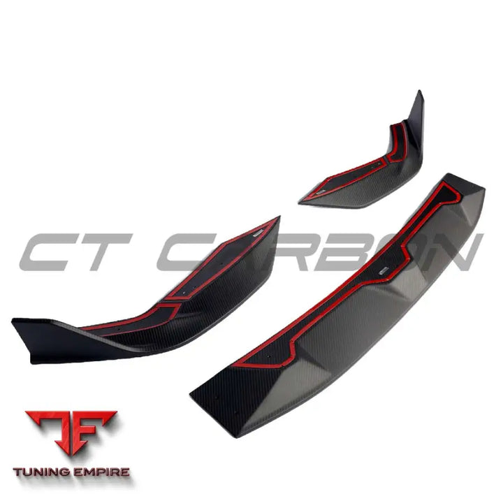 AUDI RS6/RS7 C8 2019+ DRY CARBON FIBRE SPLITTER - CT CARBON