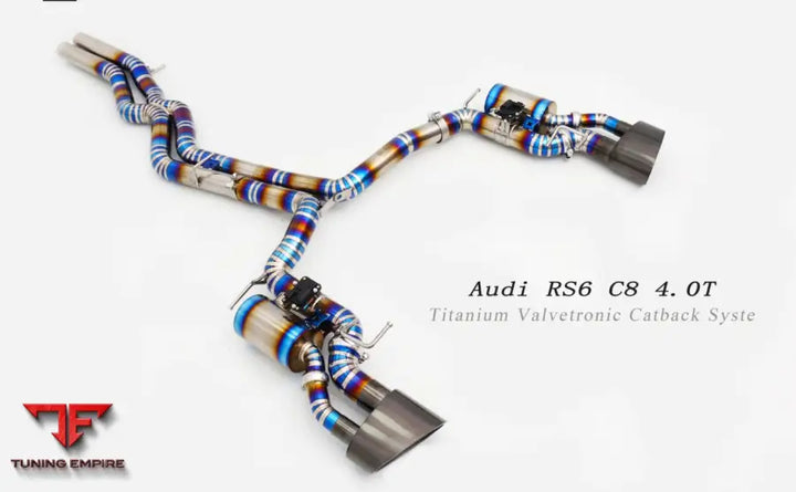 AUDI RS6/RS7 C8 4.0T TITANIUM VALVETRONIC EXHAUST SYSTEM