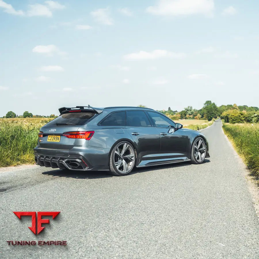 AUDI RS6/RS7 C8 AVANT 2019+ CARBON FIBRE SIDE SKIRTS - V1 - CT CARBON