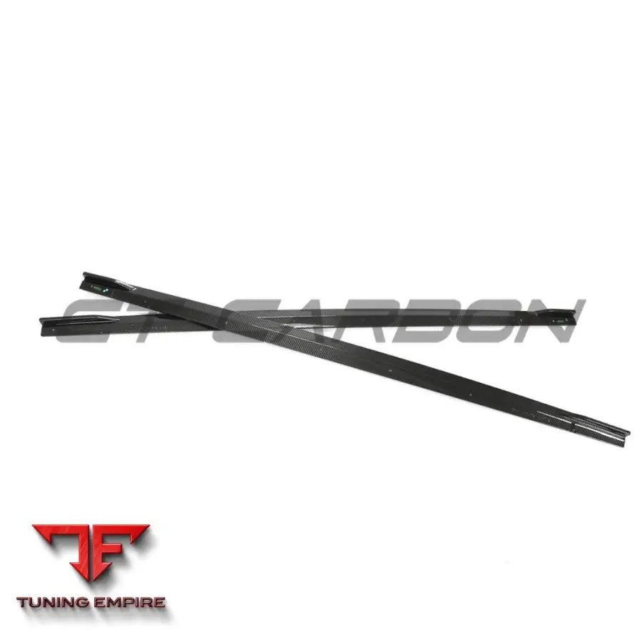 AUDI RS6/RS7 C8 AVANT 2019+ CARBON FIBRE SIDE SKIRTS - V1 - CT CARBON