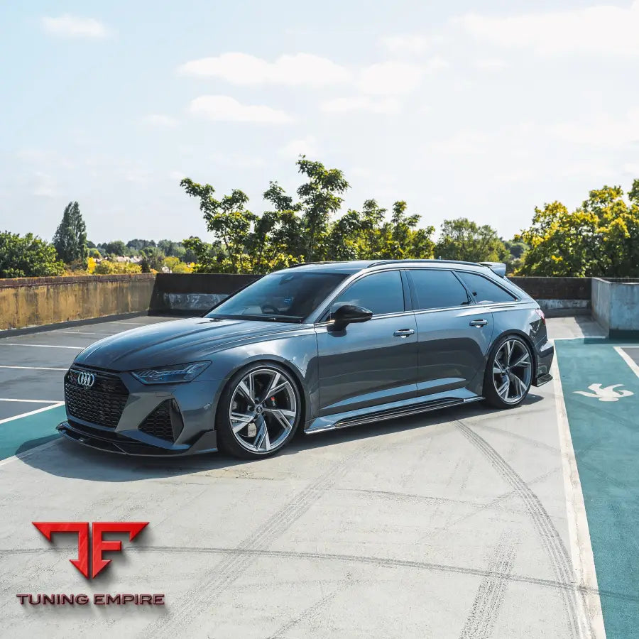 AUDI RS6/RS7 C8 AVANT 2019+ CARBON FIBRE SIDE SKIRTS - V1 - CT CARBON