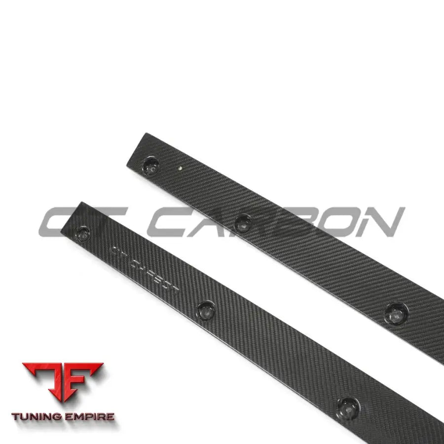 AUDI RS6/RS7 C8 AVANT 2019+ CARBON FIBRE SIDE SKIRTS - V1 - CT CARBON