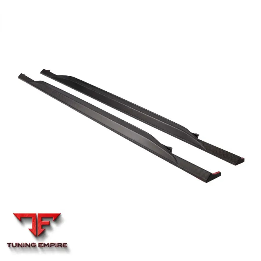AUDI RS6/RS7 C8 AVANT CARBON FIBRE SIDE SKIRTS V2 - CT CARBON
