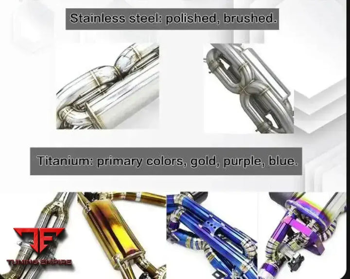 AUDI RS7 C7 4.0T CATBACK VALVETRONIC EXHAUST SYSTEM 2013-2018