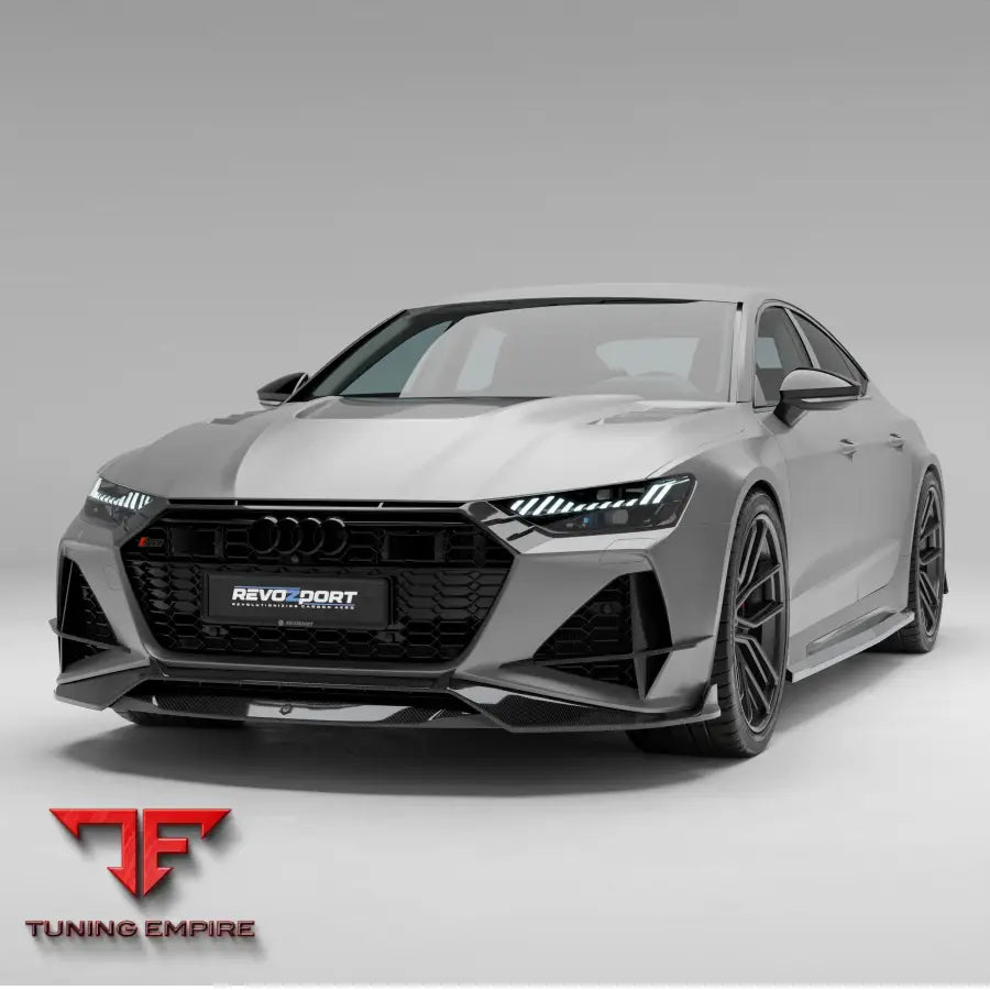 AUDI RS7 C8 CARBON FIBER FRONT LIP - Body Kit