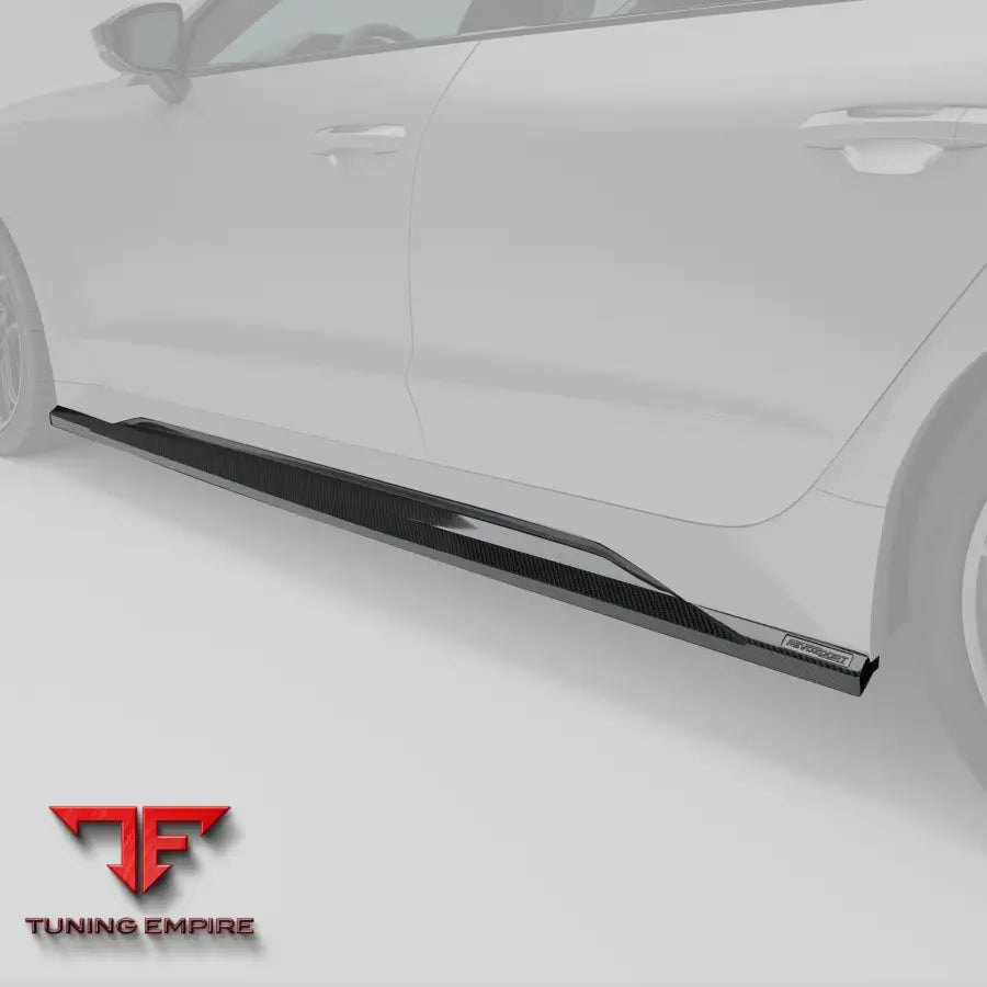 AUDI RS7 C8 CARBON FIBER SIDE SKIRTS - Body Kit
