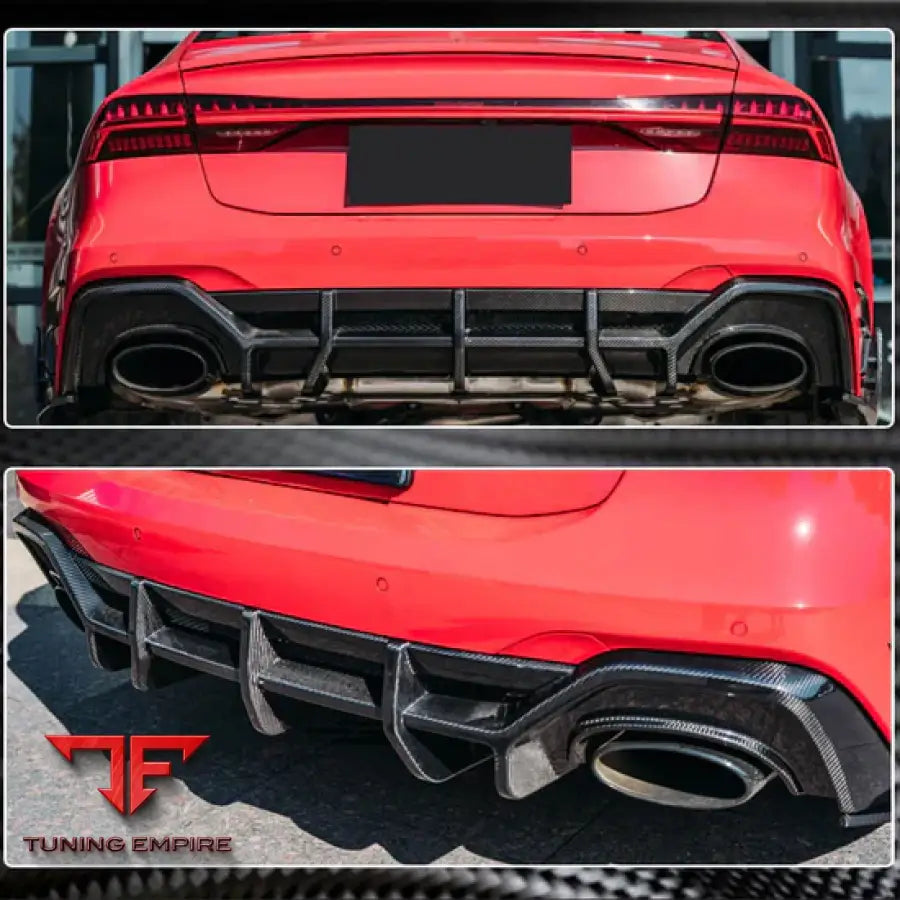 AUDI RS7 C8 SPORTBACK CARBON FIBER PARTS 2019 + Y