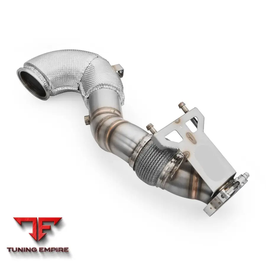 AUDI RSQ3 2.5 TFSI DOWNPIPE WITH HEAT SHIELD