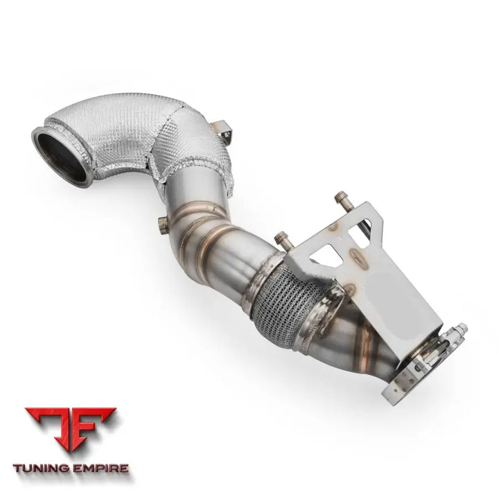 AUDI RSQ3 2.5 TFSI DOWNPIPE WITH HEAT SHIELD