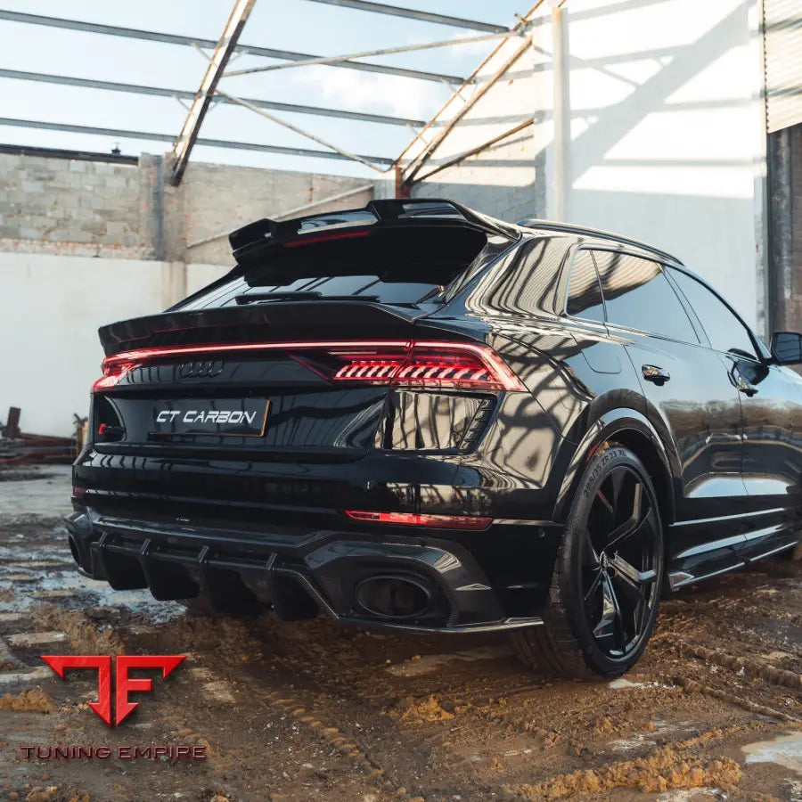 AUDI RSQ8 2020-2024 PRE-FACELIFT CARBON FIBRE DIFFUSER - CT CARBON