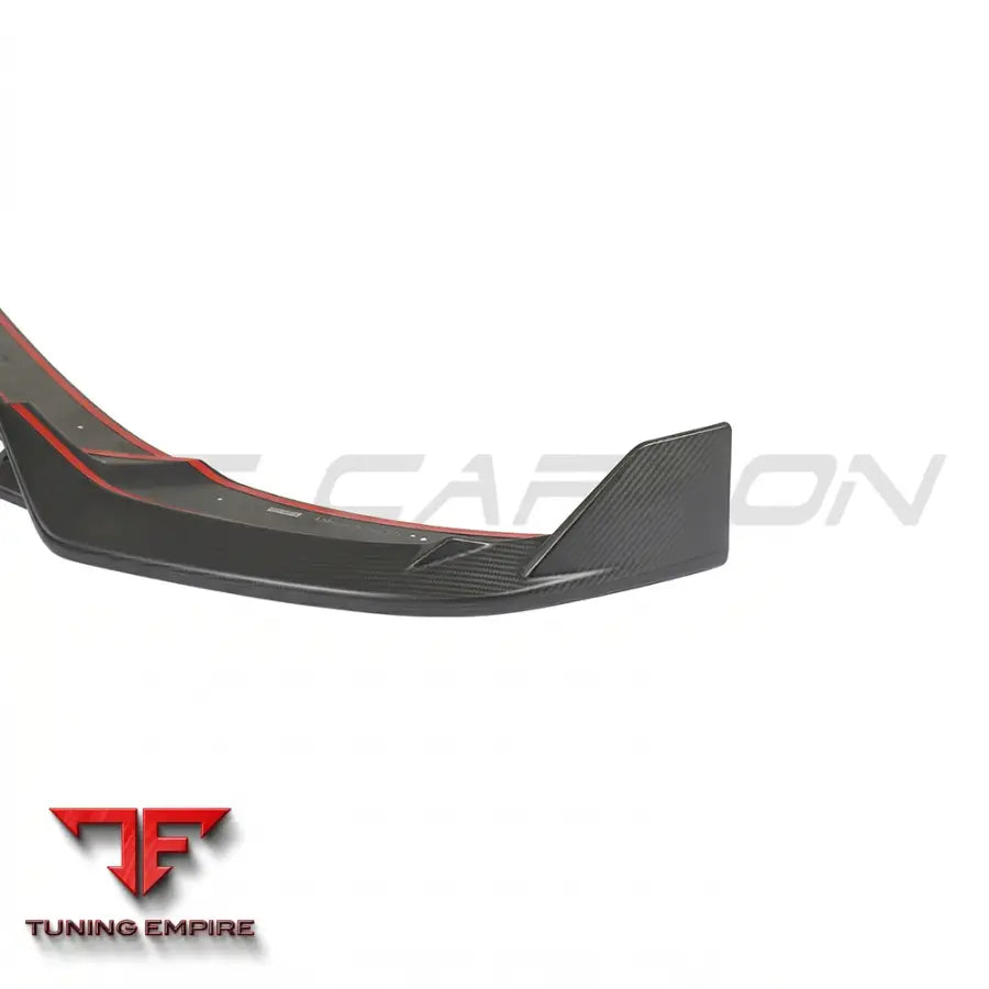 AUDI RSQ8 2020-2025 CARBON FIBRE FRONT SPLITTER - CT CARBON