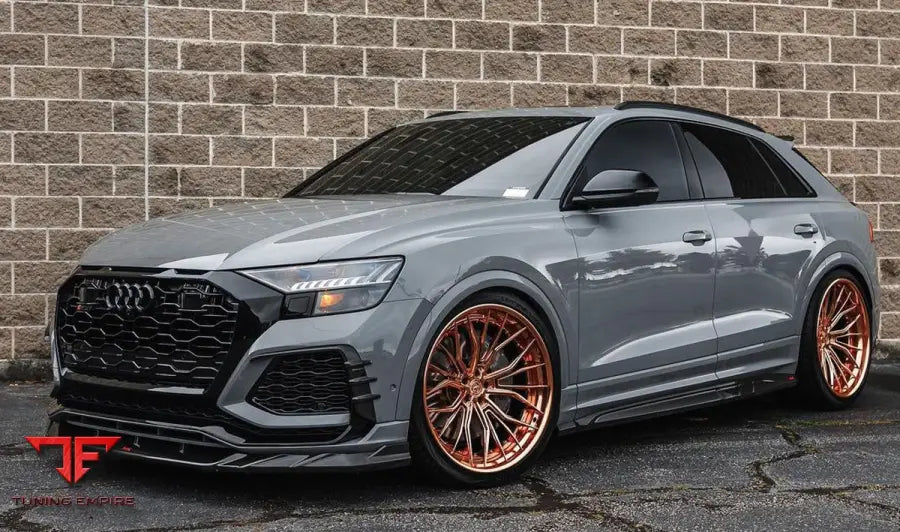 AUDI RSQ8 CUSTOM FORGED WHEELS - POLISHED COPPER