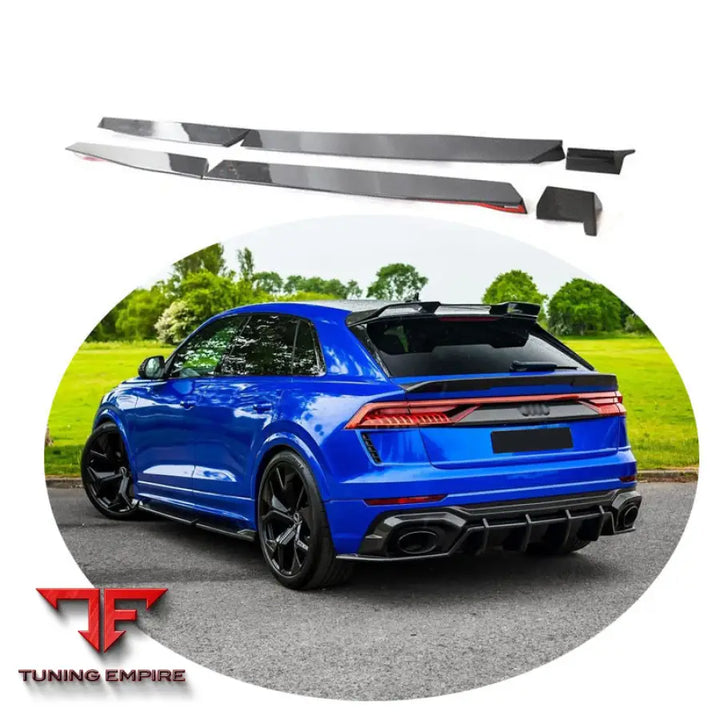 AUDI RSQ8 DRY CARBON FIBER SIDE SKIRTS