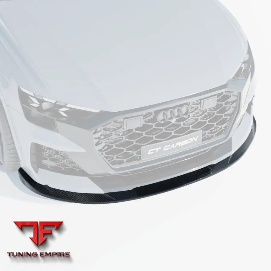 AUDI RSQ8 FACELIFT 2025+ CARBON FIBRE SPLITTER - CT CARBON