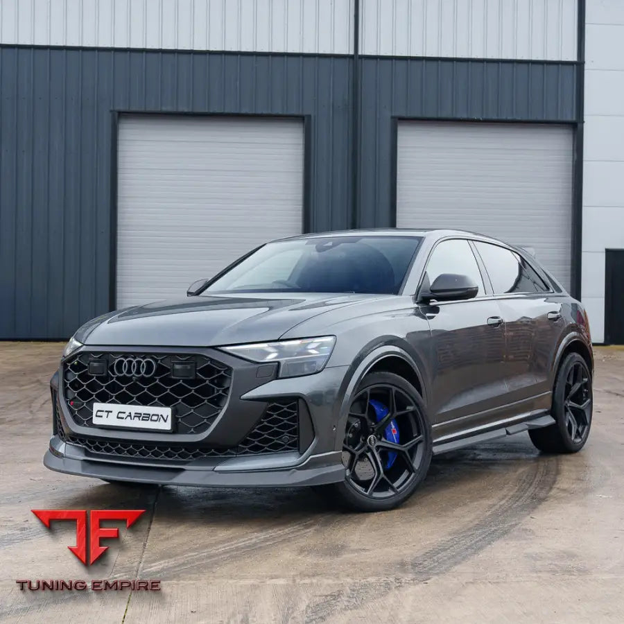 AUDI RSQ8 FACELIFT 2025+ CARBON FIBRE SPLITTER - CT CARBON