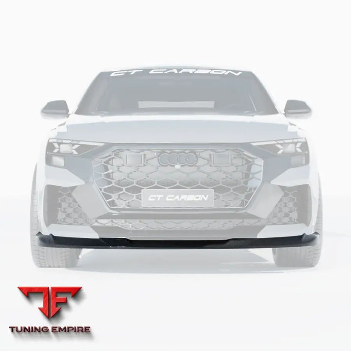 AUDI RSQ8 FACELIFT 2025+ CARBON FIBRE SPLITTER - CT CARBON
