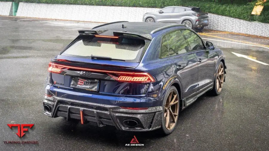 AUDI RSQ8 PRE-FACELIFT 2020-2024 & SQ8 Q8 2020-2024 AE REAR DIFFUSER - Rear Diffuser