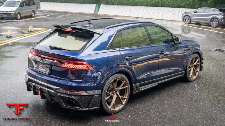 AUDI RSQ8 PRE-FACELIFT 2020-2024 & SQ8 Q8 2020-2024 AE REAR DIFFUSER - Rear Diffuser