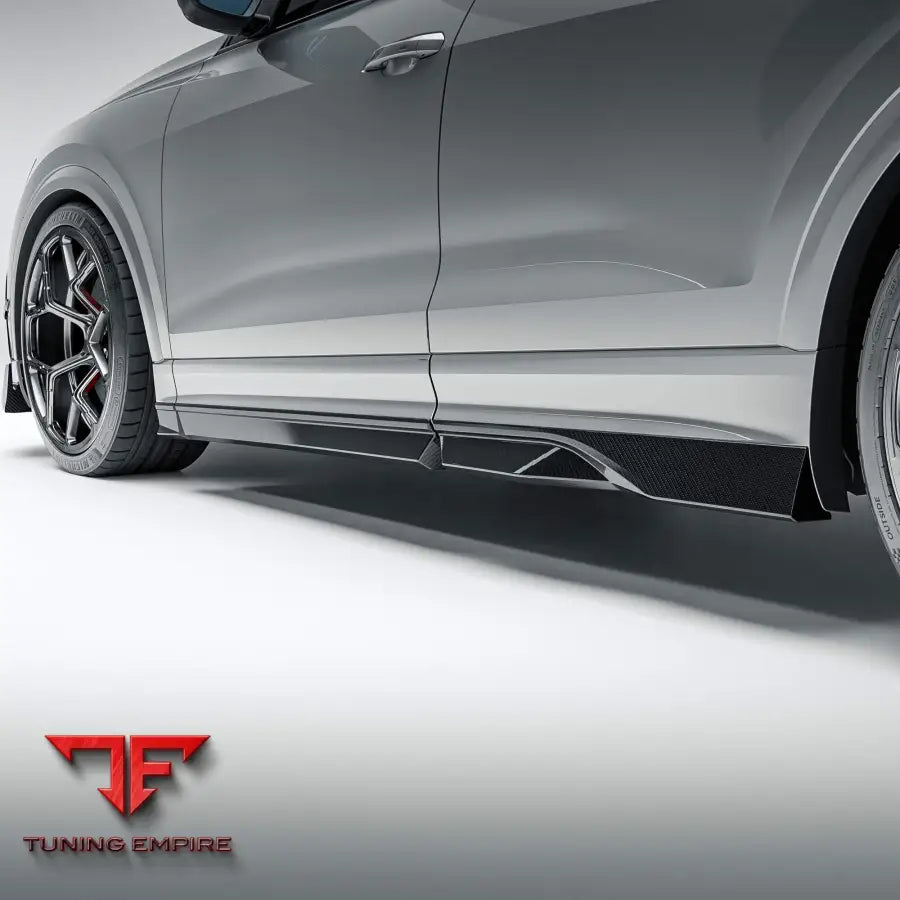 AUDI RSQ8 PRE-LCI CARBON FIBER SIDE SKIRTS