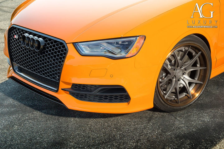 Audi S3 on custom forged wheels