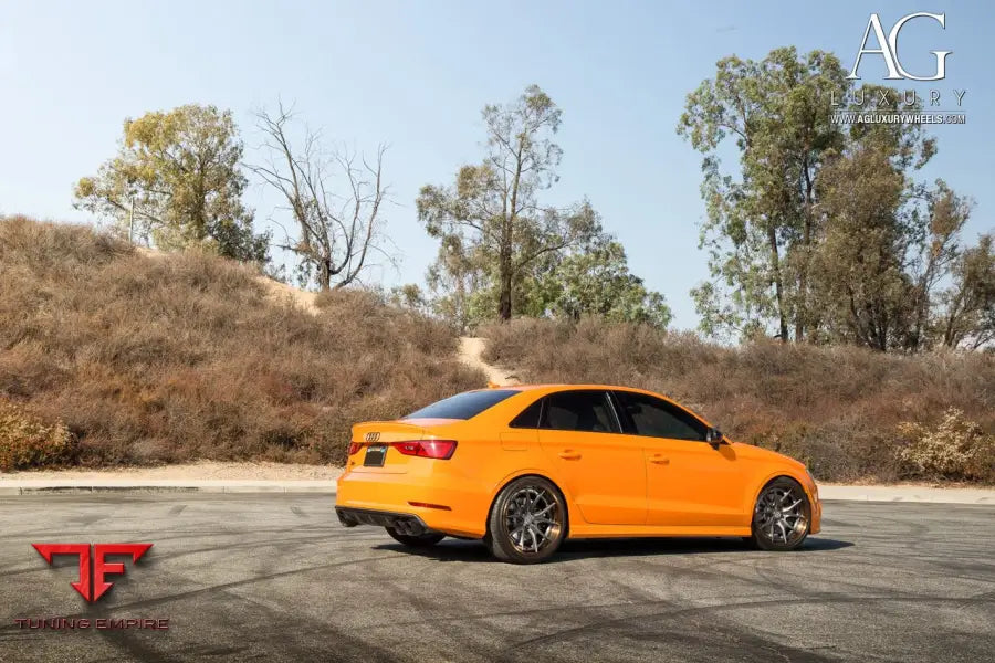Audi S3 on custom forged wheels