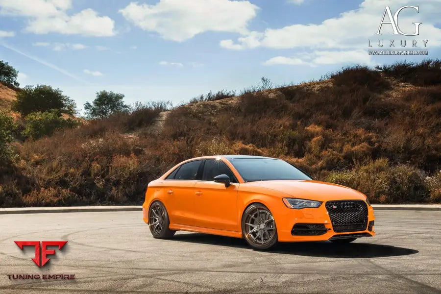 Audi S3 on custom forged wheels