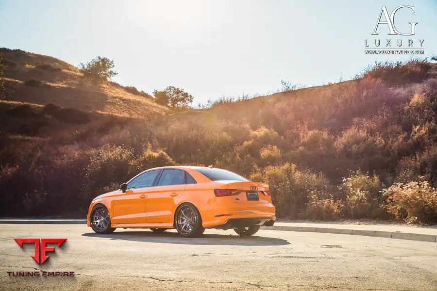 Audi S3 on custom forged wheels