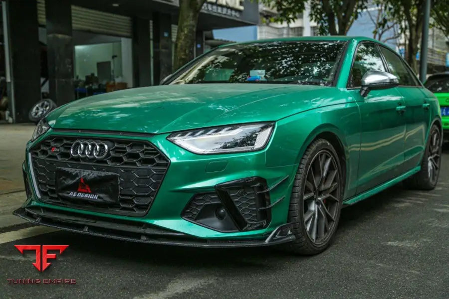 AUDI S4 / A4 S-LINE B9.5 2020-ON AE DESIGN FRONT LIP - Front Lip