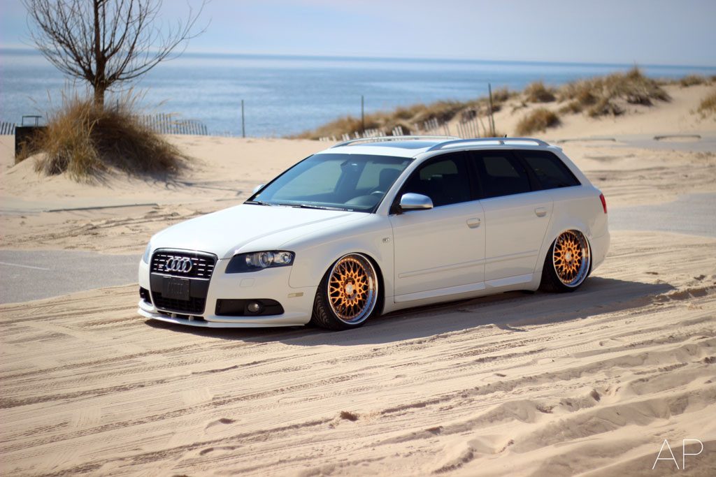 AUDI S4 AVANT on custom forged wheels