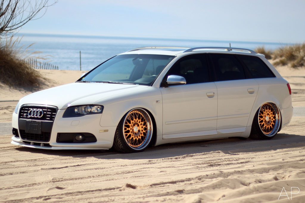 AUDI S4 AVANT on custom forged wheels