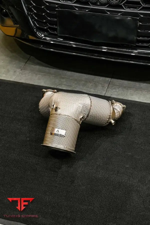 Audi S4 B9 AE Design sports downpipe
