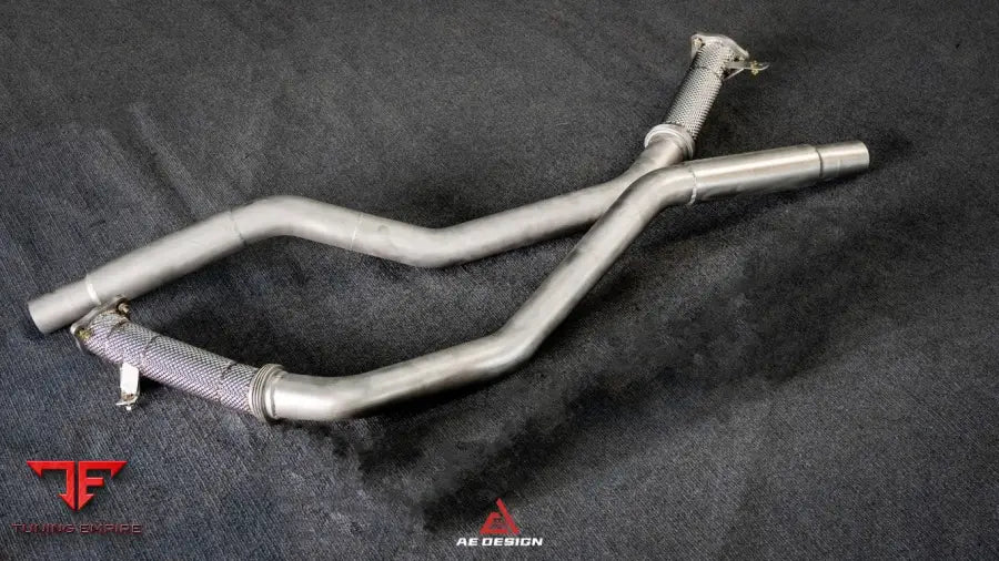 Audi S4 B9 AE Design front-pipe