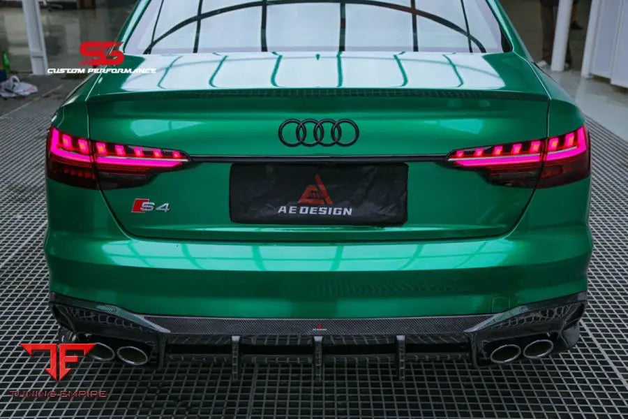 AUDI S4 B9.5 2020-ON AE DESIGN REAR DIFFUSER - Rear Diffuser