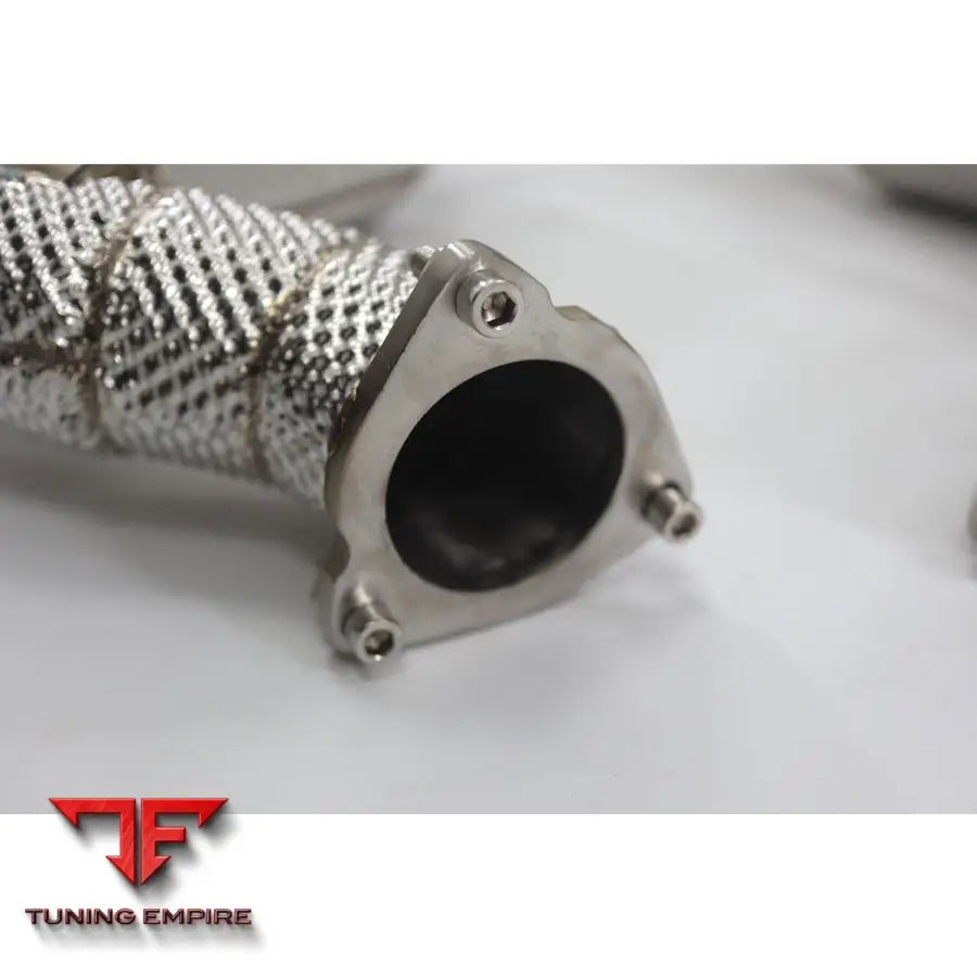 AUDI S4/S5 B8 4.2L STAINLESS STEEL RAZOR DOWNPIPE WITH HEAT SHIELD PIPE