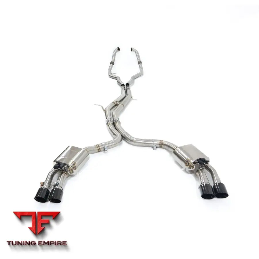 AUDI S4/S5 B9 3.0T STAINLESS STEEL CATBACK RAZOR EXHAUST WITH MUFFLER VALVE