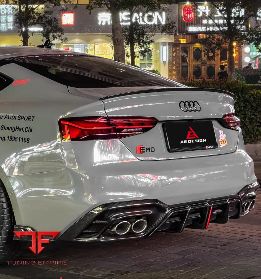 AUDI S5 A5 B9.5 2020-2025 AE REAR DIFFUSER & CANARDS V2