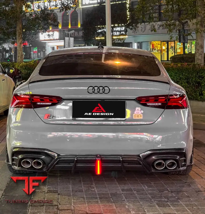 AUDI S5 A5 B9.5 2020-2025 AE REAR DIFFUSER & CANARDS V2