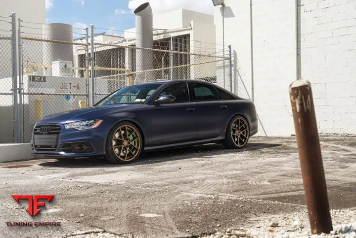 AUDI S6 on custom forged wheels