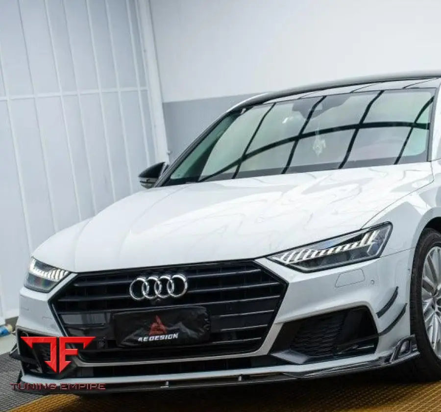 Audi S7 C8 carbon front lip