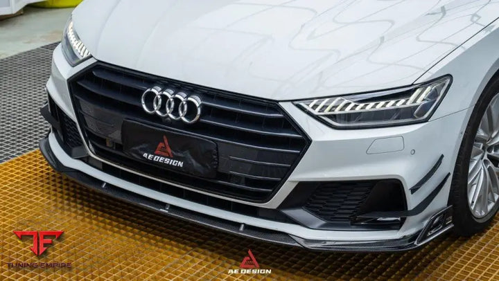 AUDI S7 A7 C8 2019-ON AE DESIGN FRONT LIP - Front Lip
