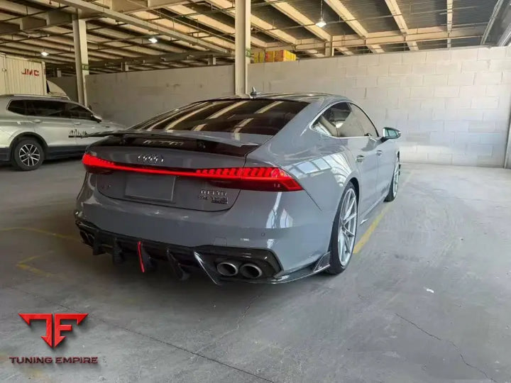 Audi S7 A7 C8 AE Design rear diffuser and canard set
