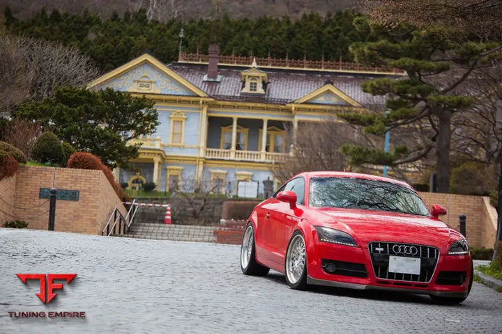 AUDI TT on custom forged wheels