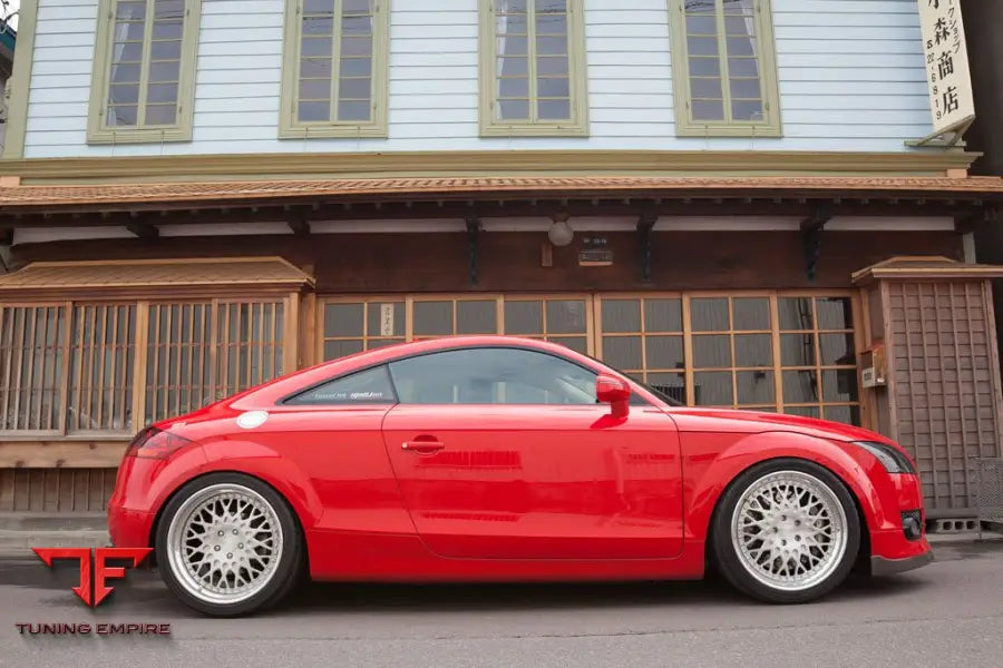 AUDI TT on custom forged wheels