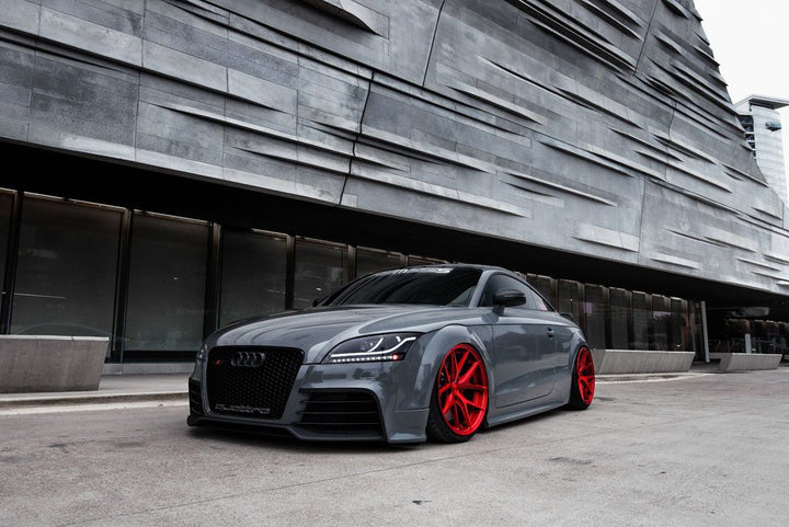 AUDI TT-RS on custom forged wheels