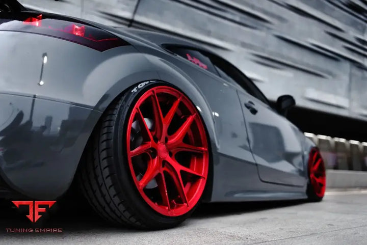 AUDI TT-RS on custom forged wheels