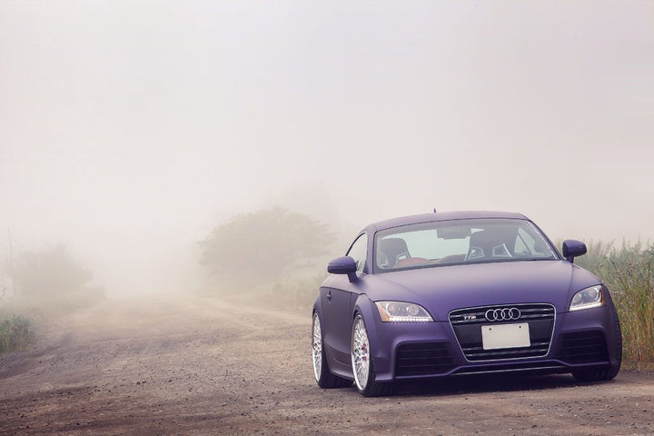 AUDI TTS on custom forged wheels